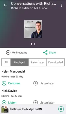 ABC Radio android App screenshot 4